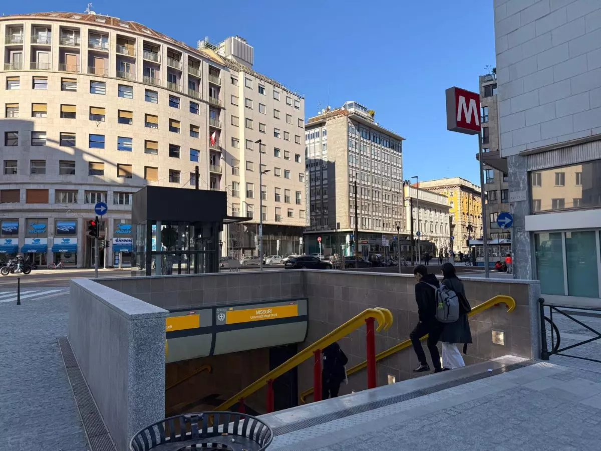 Milano, nuovo collegamento pedonale tra M4 Sforza-Policlinico e M3 Missori